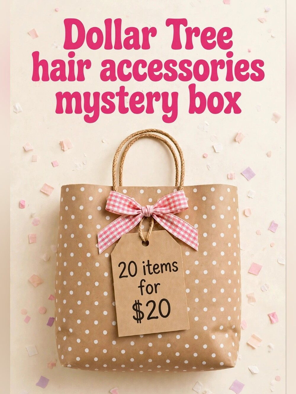 Hair Accessories Mystery Box - 20 Items for $20!